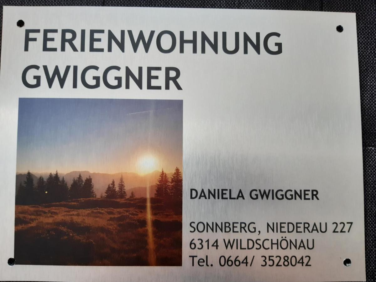 Ferienwohnung - Gwiggner Daniela Niederau Exterior foto